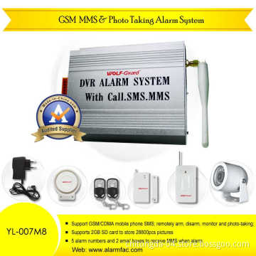 GSM Security Systems with DVR/MMS/SMS Function (YL-007M8)